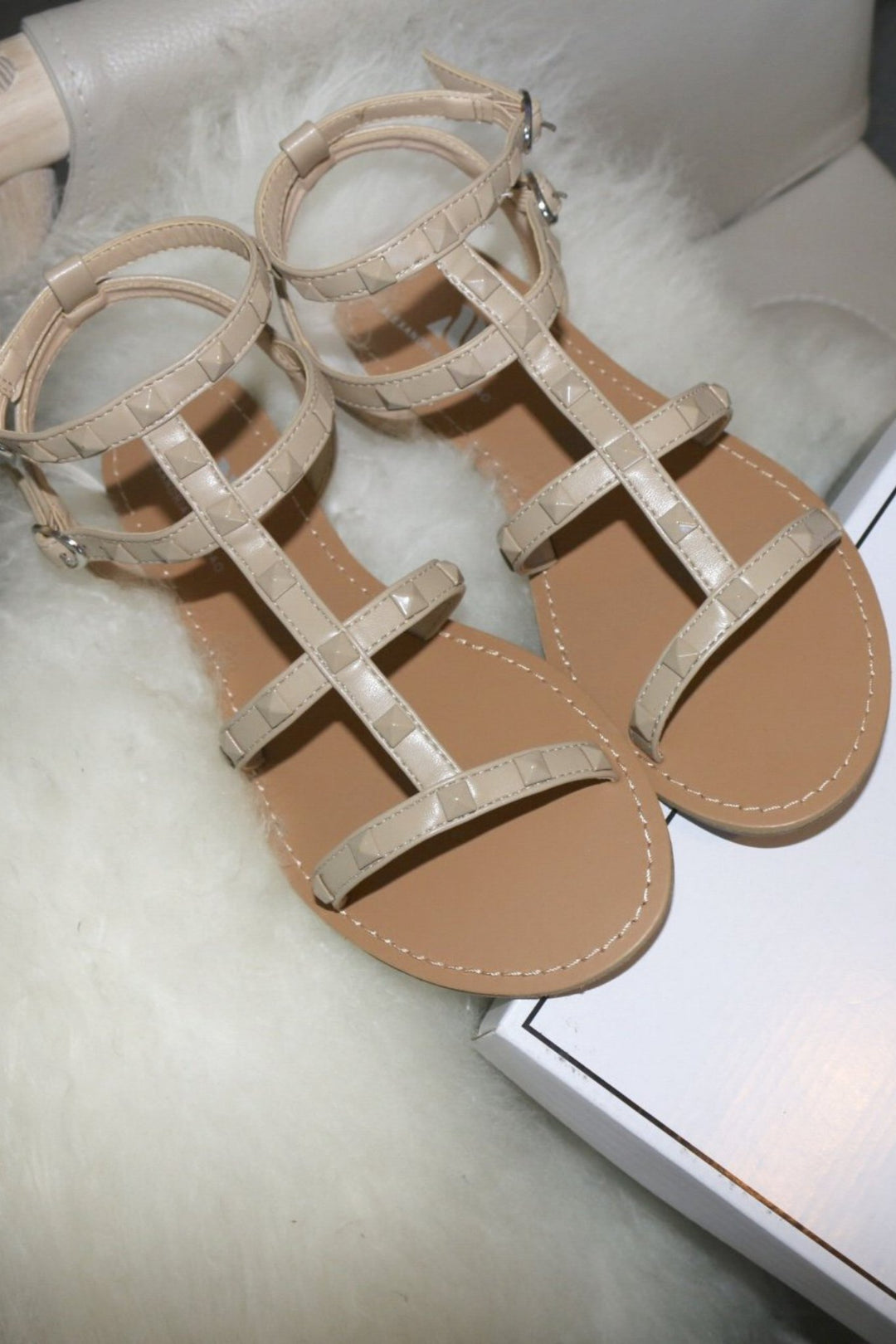 Ava Natural Sandals - STYLED BY ALX COUTURESHOES BY ALEXANDRIA BRANDAO