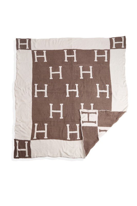 Beige Microfiber Cozy Home Blanket - STYLED BY ALX COUTUREBlankets