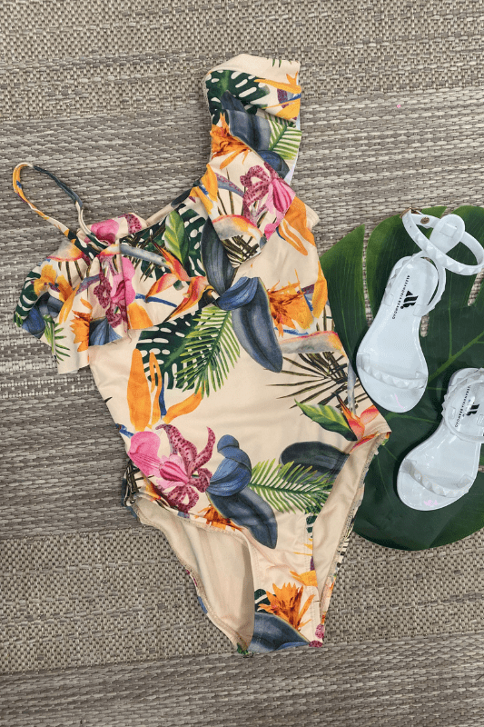 Belle Kid's One Piece Swim - STYLED BY ALX COUTUREKID'S SWIMWEAR