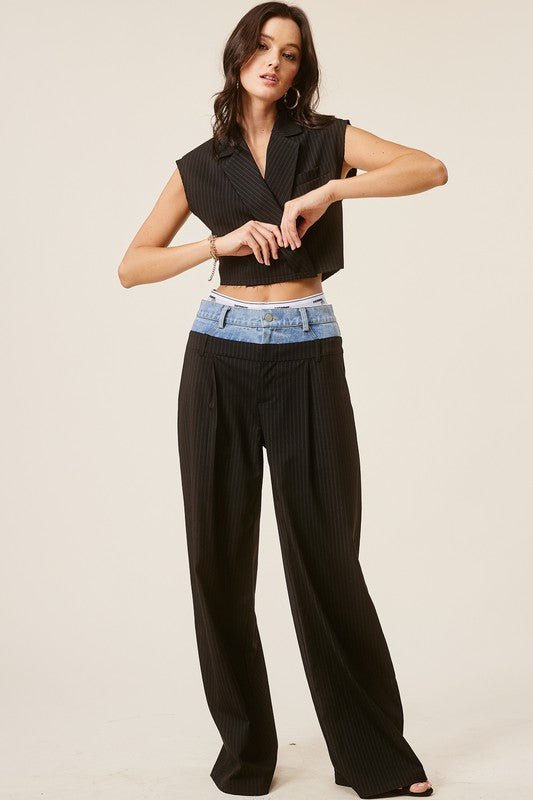 Black Billie Trousers - STYLED BY ALX COUTUREPANTS