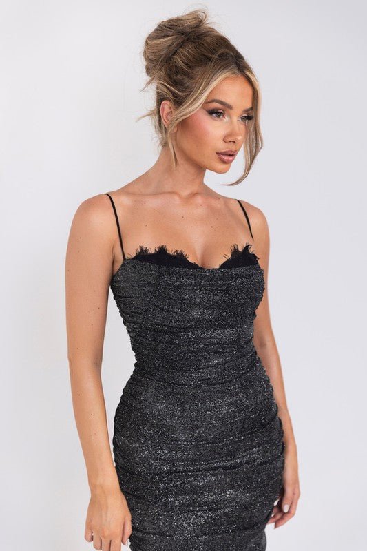 Black Cassie Black Dress - STYLED BY ALX COUTUREDresses