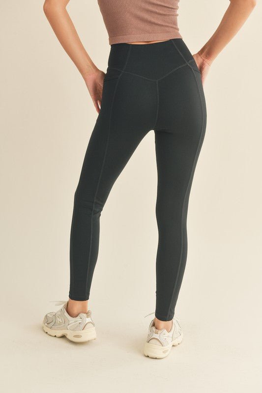 Black Power Sculpt Eco Legging - STYLED BY ALX COUTURELEGGINGS