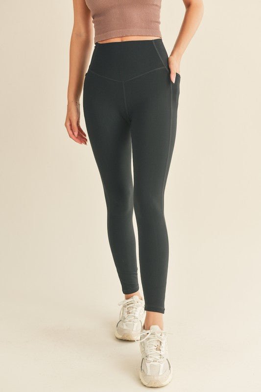 Black Power Sculpt Eco Legging - STYLED BY ALX COUTURELEGGINGS