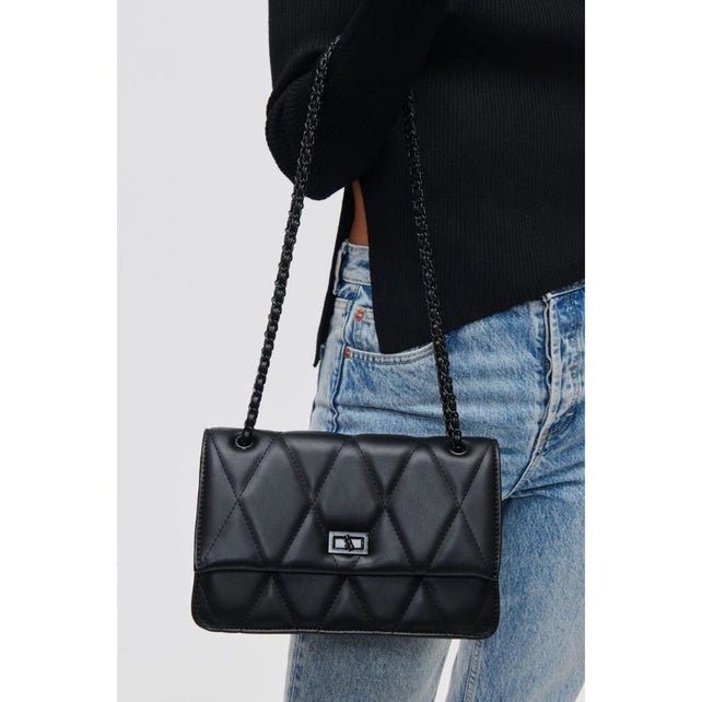 Black Yelena Crossbody Bag - STYLED BY ALX COUTUREHANDBAG