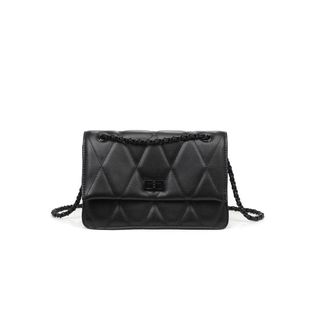 Black Yelena Crossbody Bag - STYLED BY ALX COUTUREHANDBAG