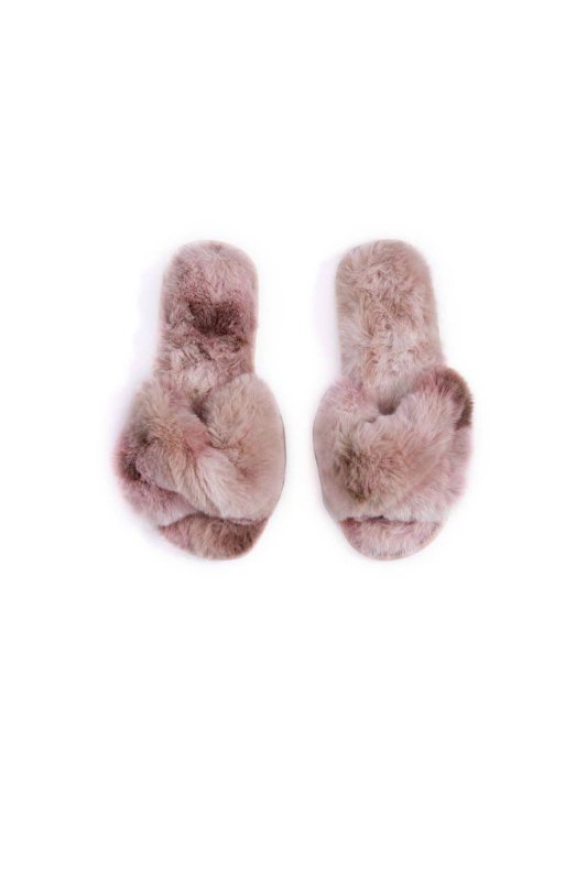 Blush Stowe Tie Dye Slippers - STYLED BY ALX COUTUREShoes