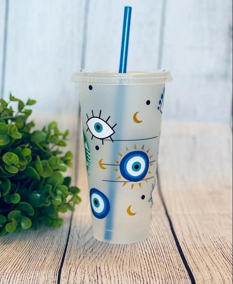 Evil Eye Cold Cup - STYLED BY ALX COUTUREACCESSORIES