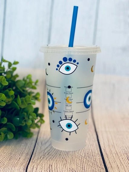 Evil Eye Cold Cup - STYLED BY ALX COUTUREACCESSORIES