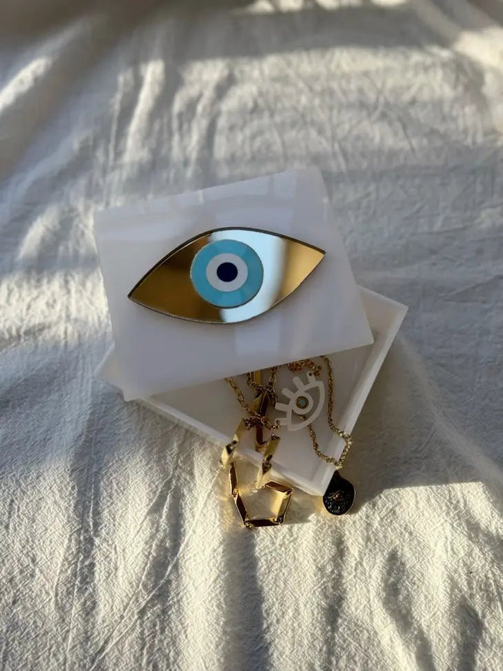 Evil Eye Jewelry Box Plexiglass - STYLED BY ALX COUTUREACCESSORIES