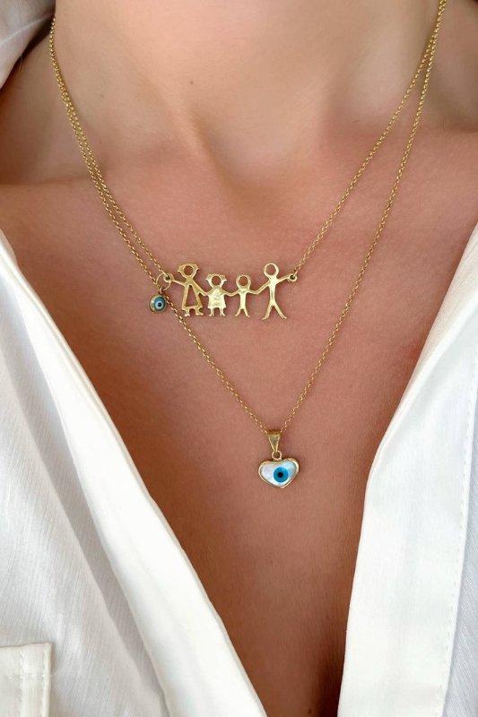 Family Pendant Necklace - STYLED BY ALX COUTURENecklaces