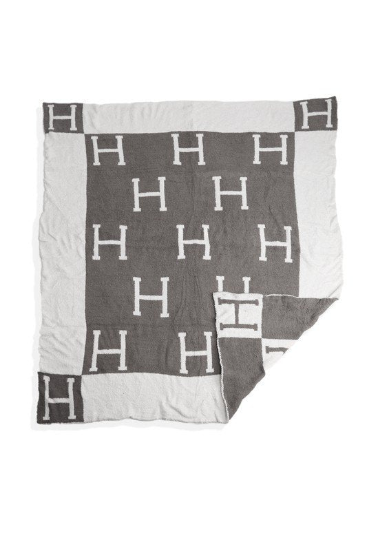 Gray Microfiber Cozy Home Blanket - STYLED BY ALX COUTUREBlankets