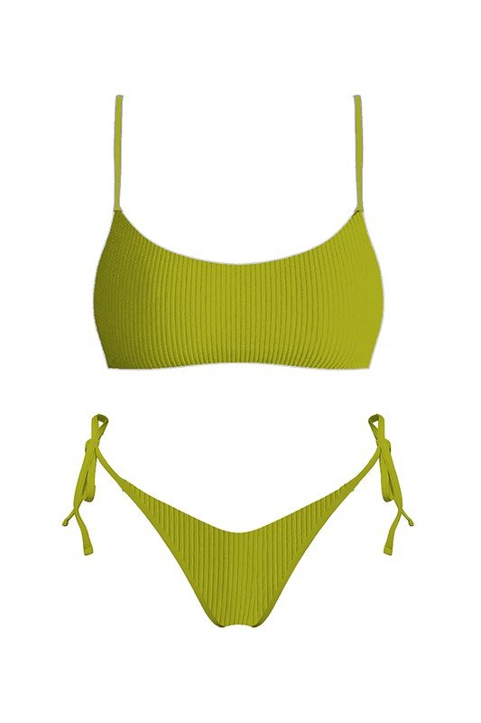 Green Malibu Bikini Set - STYLED BY ALX COUTURESWIMWEAR