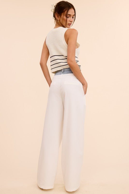 Ivory Billie Trousers *PRE* - STYLED BY ALX COUTUREPANTS