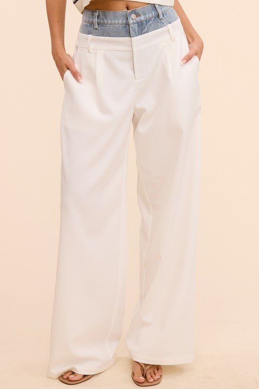 Ivory Billie Trousers *PRE* - STYLED BY ALX COUTUREPANTS