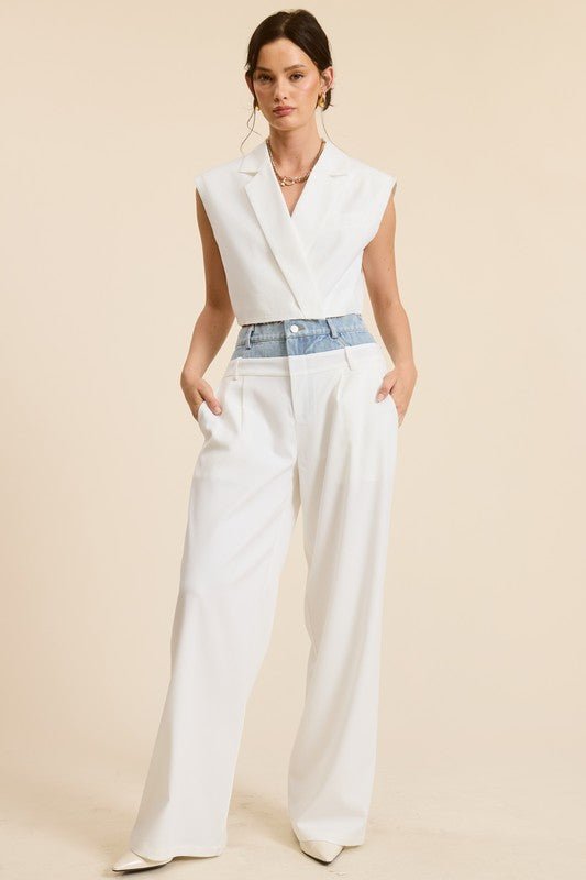 Ivory Billie Trousers *PRE* - STYLED BY ALX COUTUREPANTS