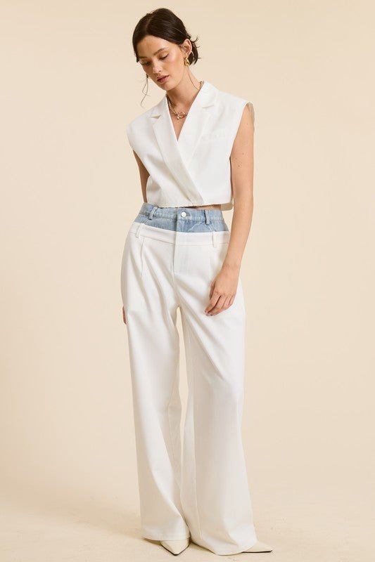 Ivory Billie Trousers *PRE* - STYLED BY ALX COUTUREPANTS