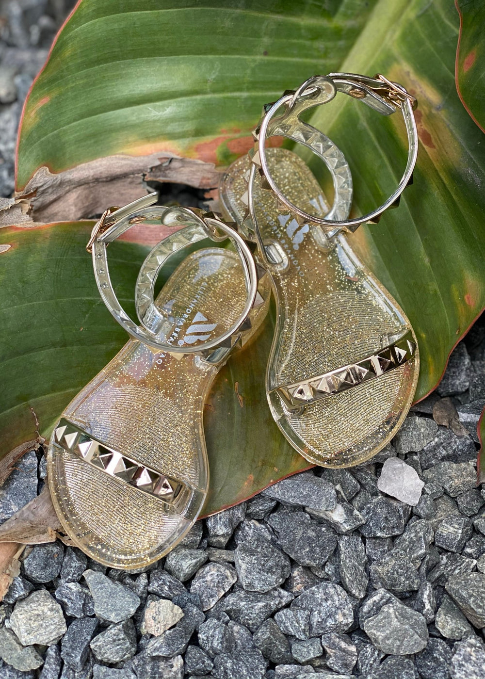 Kid's Aria Light Gold Sandals - STYLED BY ALX COUTUREKid's