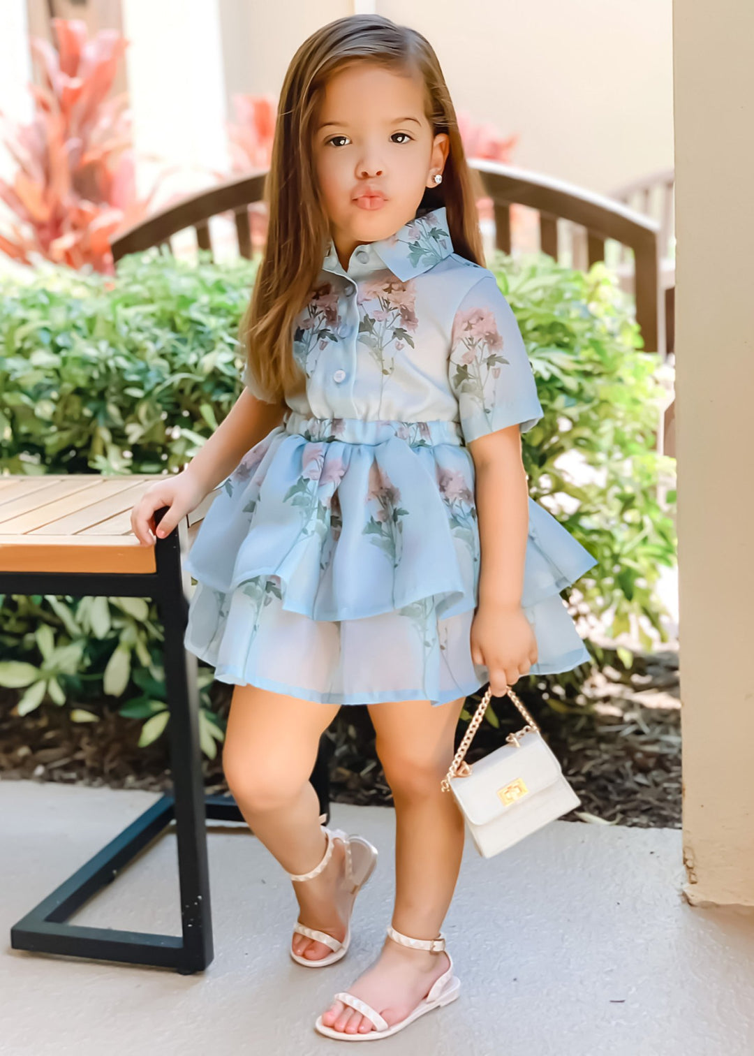 Kid's Aria Nude Sandals - STYLED BY ALX COUTUREKid's shoes