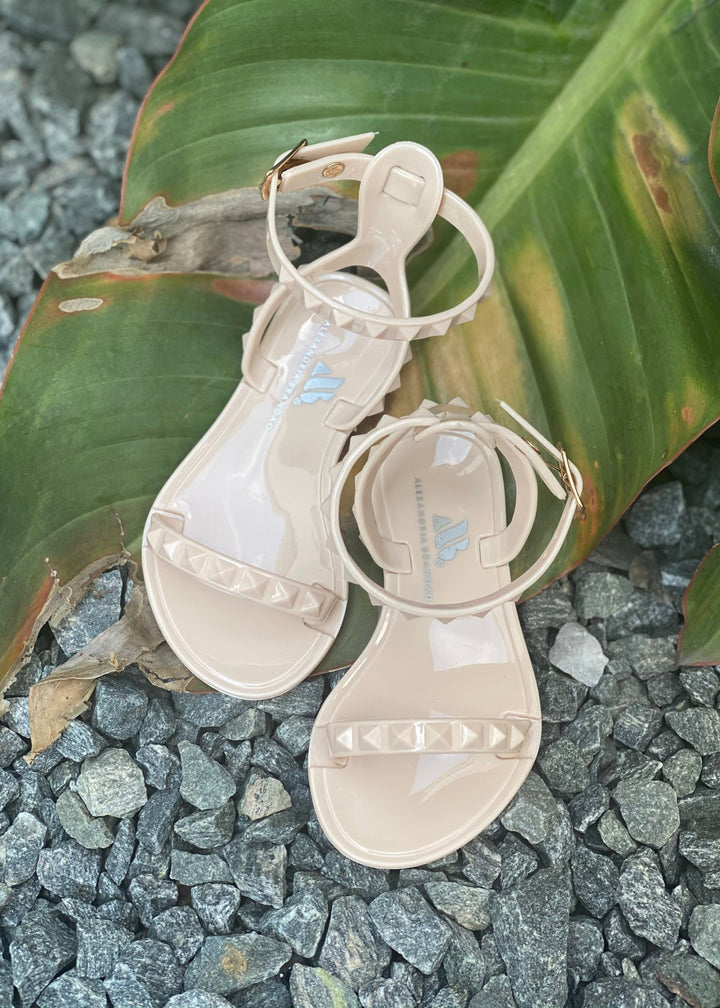 Kid's Aria Nude Sandals - STYLED BY ALX COUTUREKid's shoes