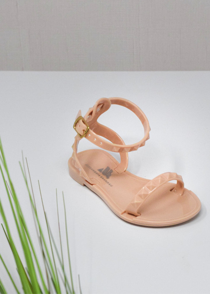 Kid's Aria Nude Sandals - STYLED BY ALX COUTUREKid's shoes