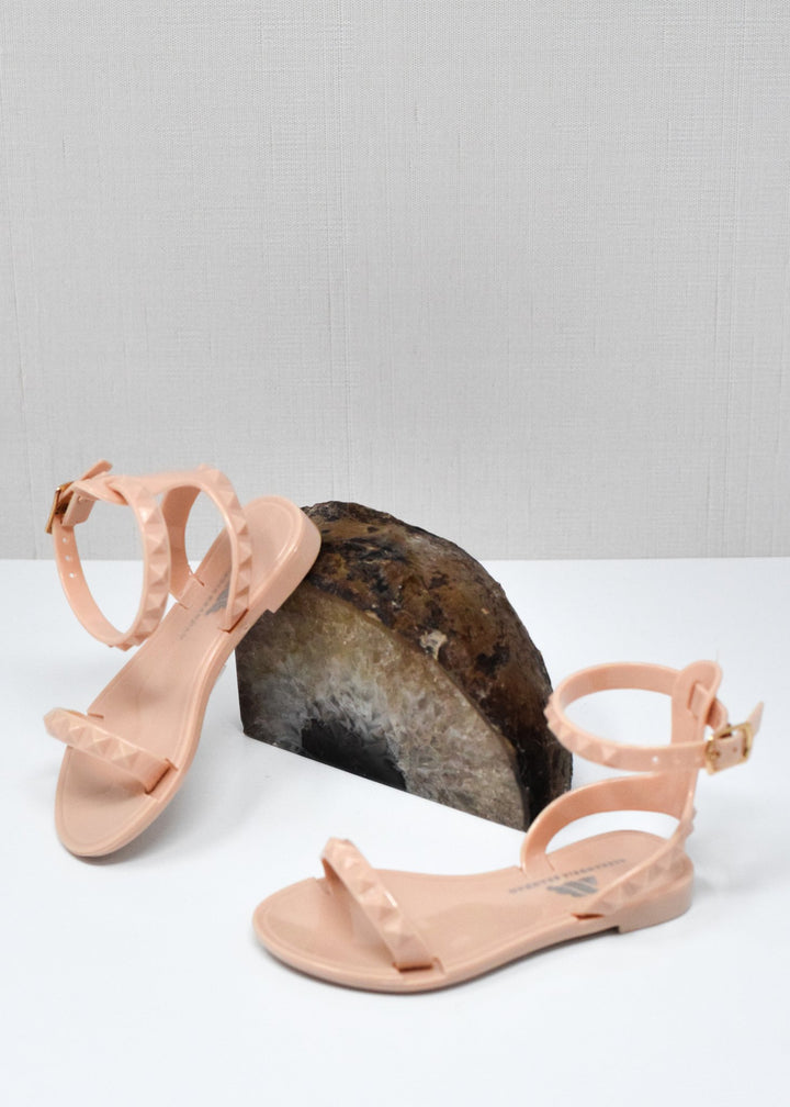 Kid's Aria Nude Sandals - STYLED BY ALX COUTUREKid's shoes