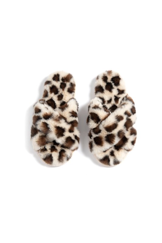 Leopard Alexandra Slippers - STYLED BY ALX COUTUREShoes