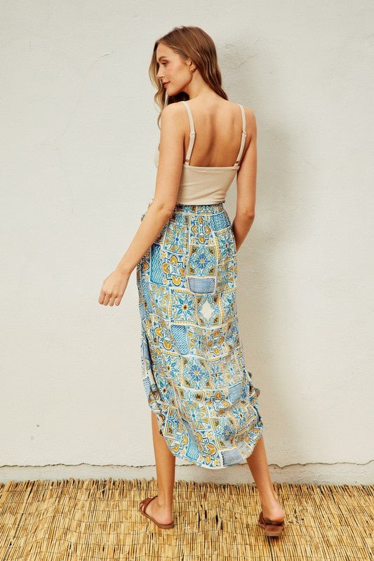 Moroccan Dream Sunrise Vacay Skirt *PRE* - STYLED BY ALX COUTURELong Skirts