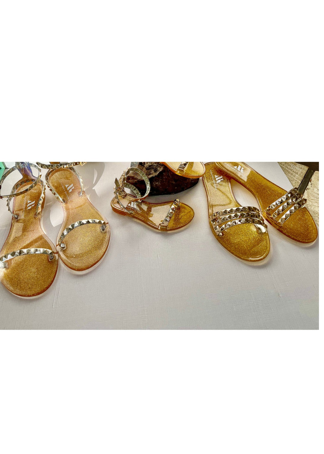 *NEW* Aria Kid's Dark Gold Sandals - STYLED BY ALX COUTUREKid's Shoes