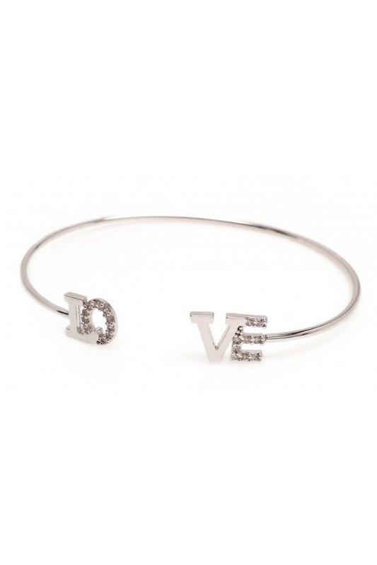 Open Pave Love Bracelet - STYLED BY ALX COUTUREBracelets