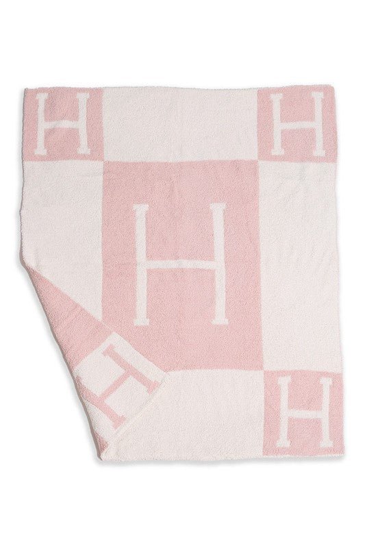 Pink Home Blanket Patterned Kids Blanket - STYLED BY ALX COUTUREBlankets