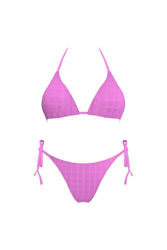 Pink Tulum Bikini Set - STYLED BY ALX COUTURESWIMWEAR