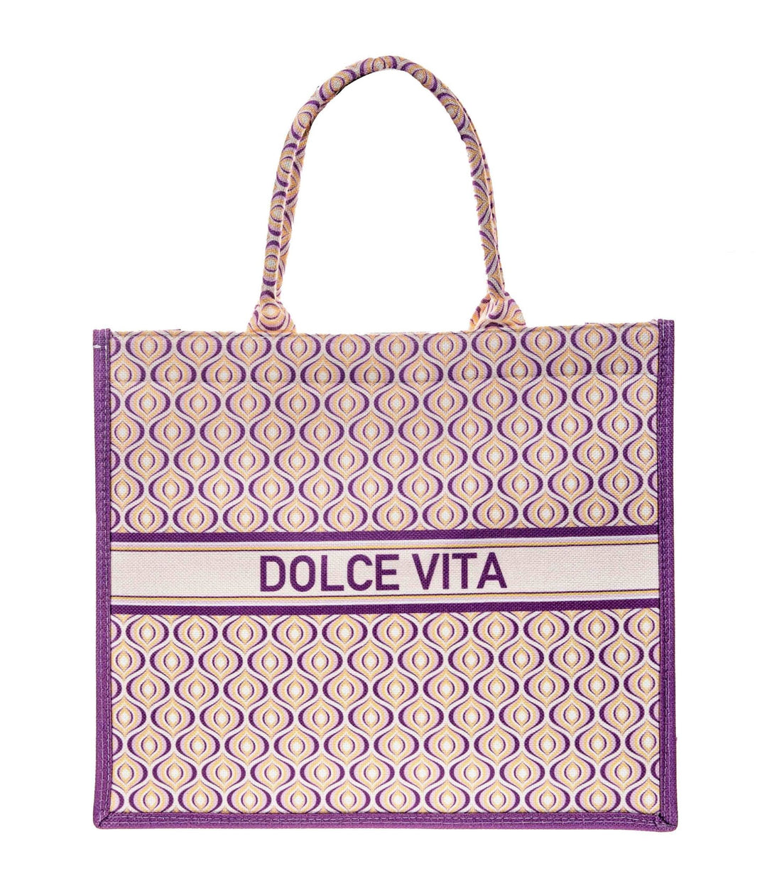 Purple Dolce Vita Tote - STYLED BY ALX COUTUREHandbags
