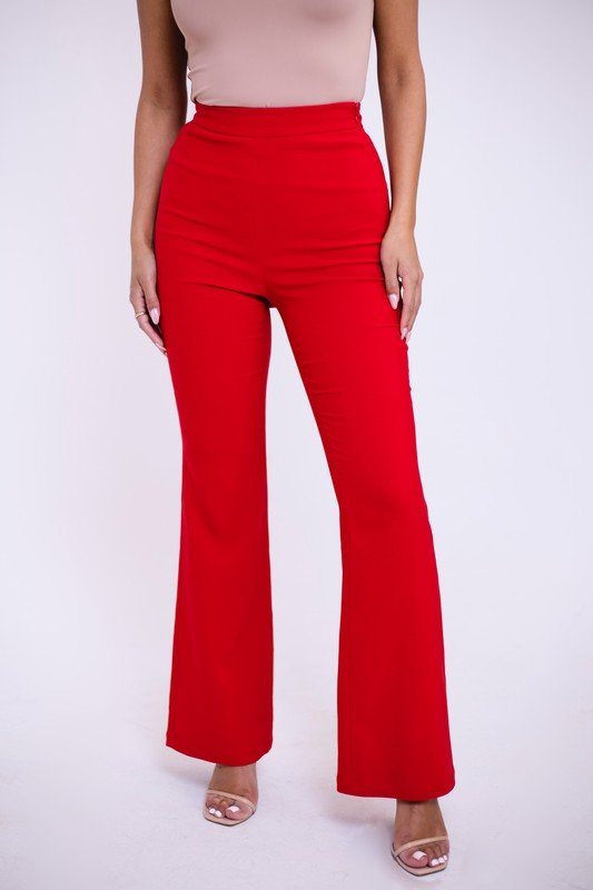 Red Ansel Red Pant Blazer Set - STYLED BY ALX COUTUREOutfit Sets