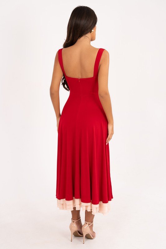 Red Sophie Red Dress - STYLED BY ALX COUTUREDresses