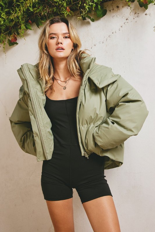 Sage Living In This Puffer Jacket - STYLED BY ALX COUTURECoats & Jackets