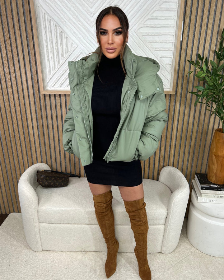 Sage Living In This Puffer Jacket - STYLED BY ALX COUTURECoats & Jackets