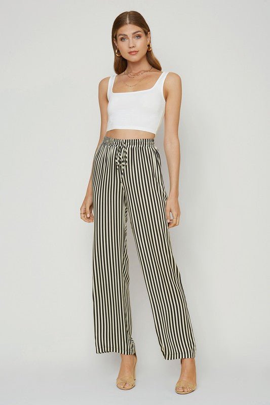 Stripe Long Pants - STYLED BY ALX COUTUREPANTS