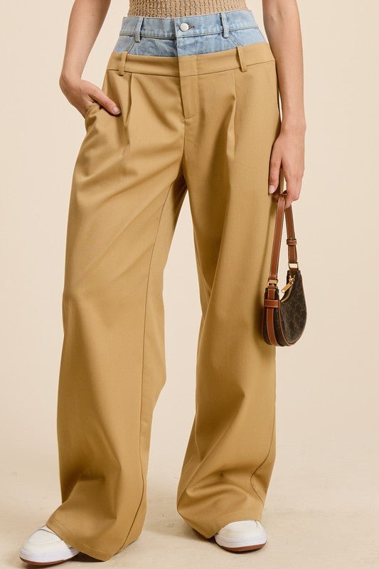 Taupe Billie Trousers - STYLED BY ALX COUTUREPANTS