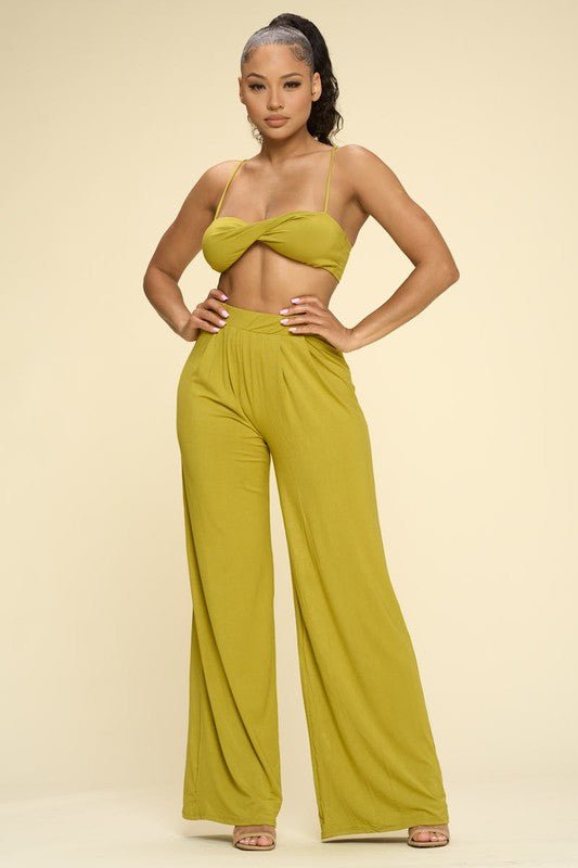 Tea Leaf Pant Set - STYLED BY ALX COUTURESETS