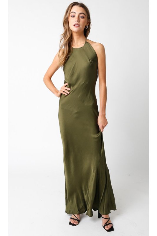 Tort Satin Maxi Dress - STYLED BY ALX COUTUREDRESS