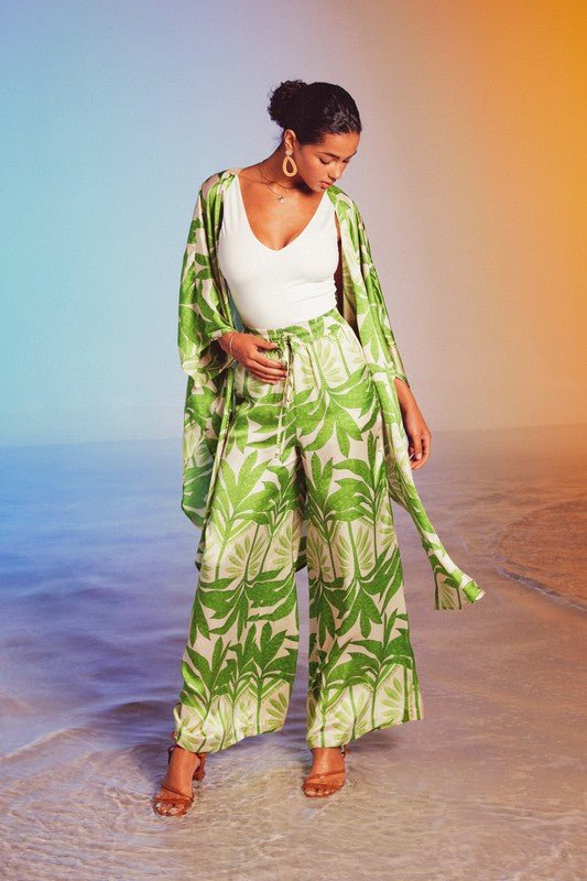 Tropical Breeze Wide Leg Pant - STYLED BY ALX COUTUREPANTS