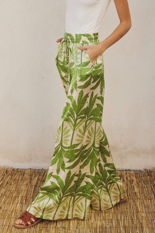 Tropical Breeze Wide Leg Pant - STYLED BY ALX COUTUREPANTS