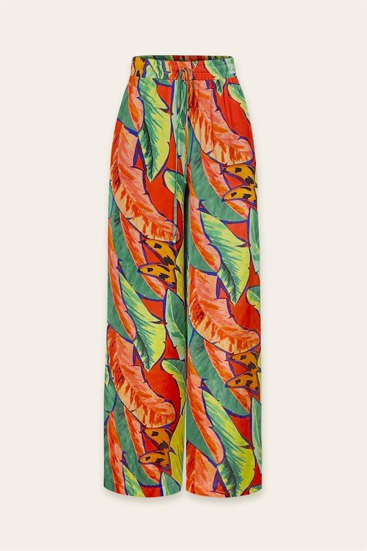 Tropical Macaw Wide Leg Pant *PRE* - STYLED BY ALX COUTUREPANTS