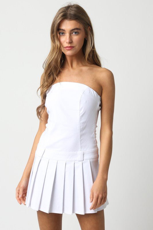 White Heidi Dress - STYLED BY ALX COUTUREDRESS