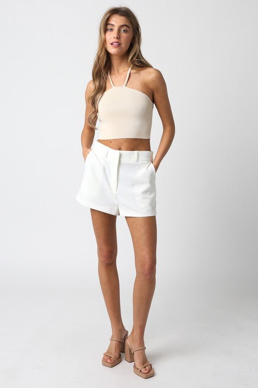 White Lily Shorts - STYLED BY ALX COUTURESHORTS