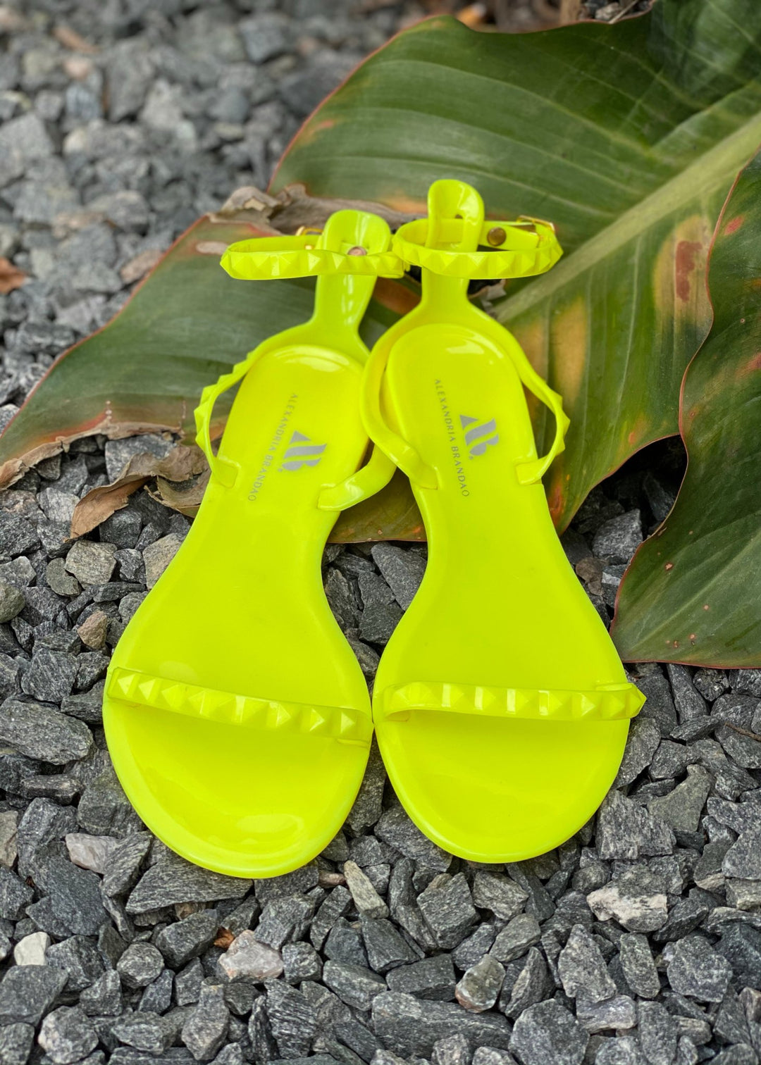 Women's Aria Neon Yellow Sandals - STYLED BY ALX COUTURESandals